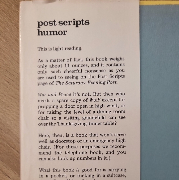 Vintage Post Scripts Humor from the Saturday Evening Post - Picture 3 of 9